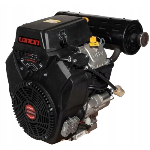 Silnik spalinowy dwucylindrowy Loncin LC2V80FD wał poziomy 36,8 mm