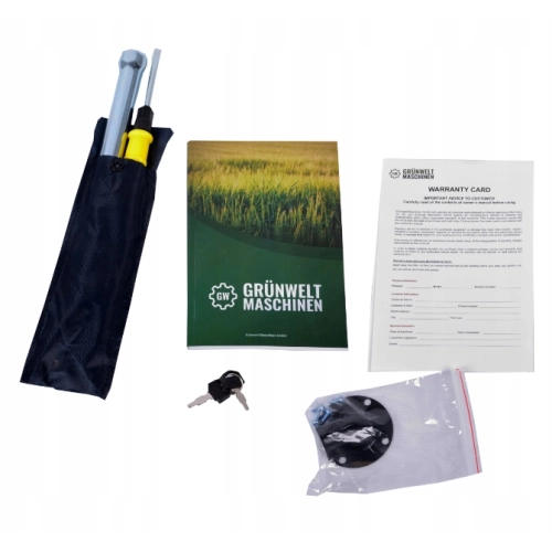 Silnik spalinowy Grünwelt GW420E 16KM Wał 25mm